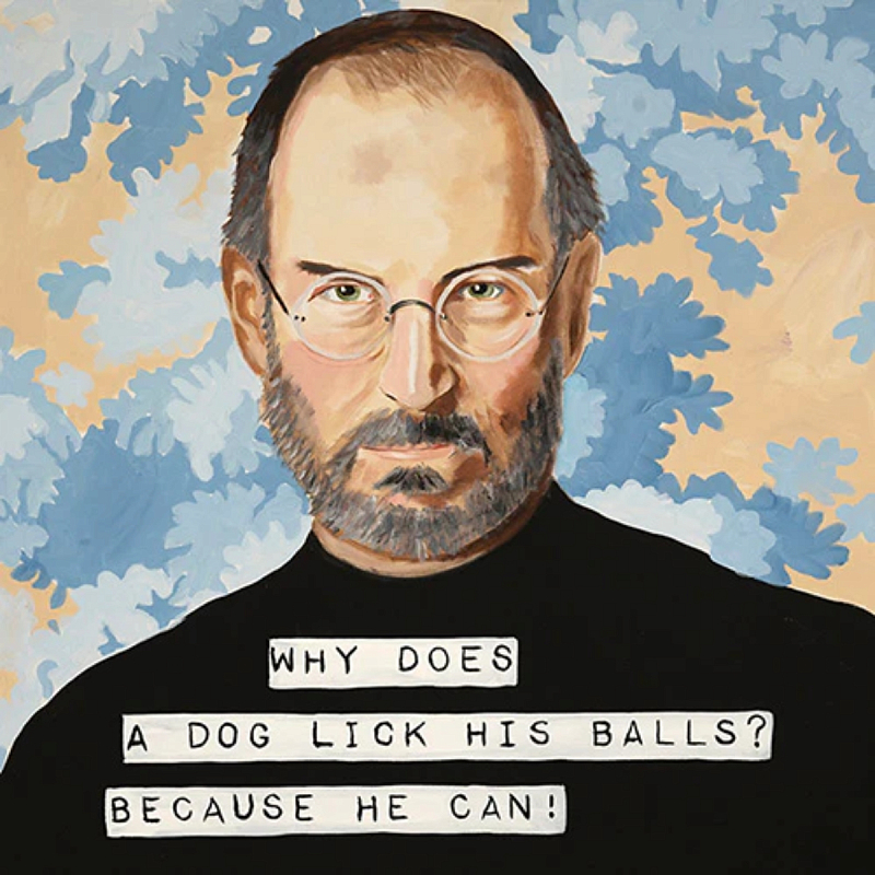 Картина Steve Jobs: Because He Can Мульти Картина Steve Jobs: Because He Can Мульти в Перми | Loft Concept