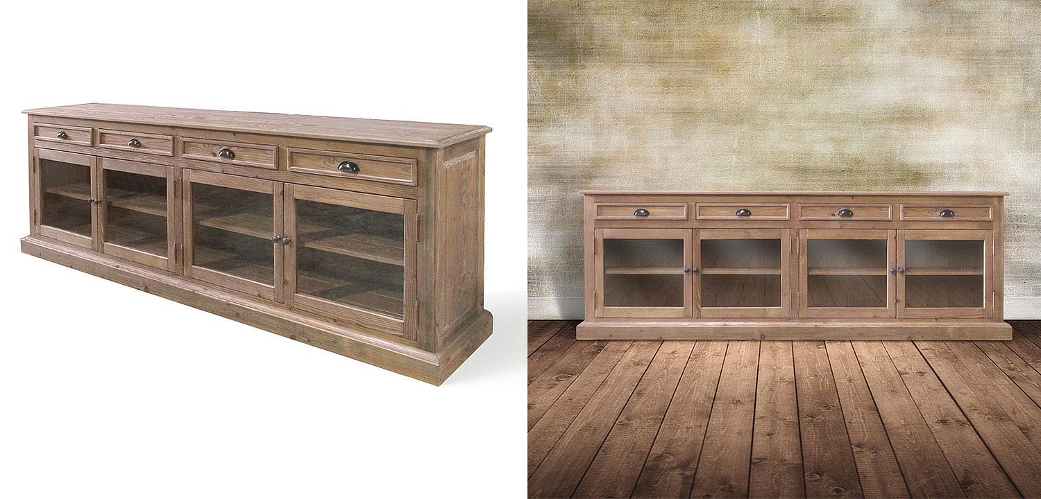 Комод Hakon Provence HARMONIE Natural Patina long Комод Hakon Provence HARMONIE Natural Patina long - Loft-Concept в Перми