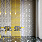 Гипсовая 3D панель с принтографией PM-14 варинант исполнения - 1 | Loft Concept в Перми