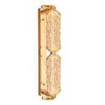 Бра прямоугольное с текстурным природным рисунком IceFlame варинант исполнения - 1 | Loft Concept в Перми