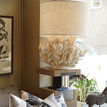 Настольная лампа White Bionic Petals Flo Table Lamp варинант исполнения - 5 | Loft Concept в Перми