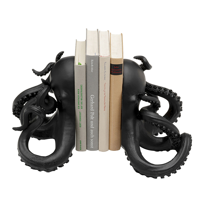Держатель для книг Черный Осьминог Черный в Перми | Loft Concept 