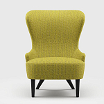 Мебельная ткань Шенилл горчичный цвет 142 см T4-62 варинант исполнения - 7 | Loft Concept в Перми