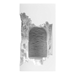 Встраиваемый в стену гипсовый светильник под покраску с эффектом разрушенной стены Antiquity Athena варинант исполнения - 2 | Loft Concept в Перми