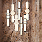 Подвесной светильник с белыми матовыми плафонами Hiding secrets варинант исполнения - 5 | Loft Concept в Перми