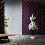 Гипсовая 3D Панель ORIGAMI варинант исполнения - 1 | Loft Concept в Перми