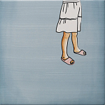 Плитка с узором Девочка единорог варинант исполнения - 4 | Loft Concept в Перми