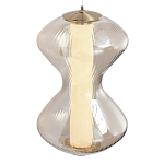 Бра светодиодное с стеклянным волнообразным плафоном Amphora of Light варинант исполнения - 4 | Loft Concept в Перми