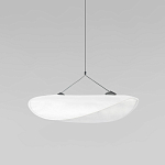 Подвесной светильник с белым тканевым плафоном в форме облака Crystal Cloud Junction варинант исполнения - 6 | Loft Concept в Перми