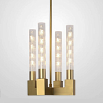 Люстра CANELLE Pendant lamp 4 Modern Brass варинант исполнения - 2 | Loft Concept в Перми