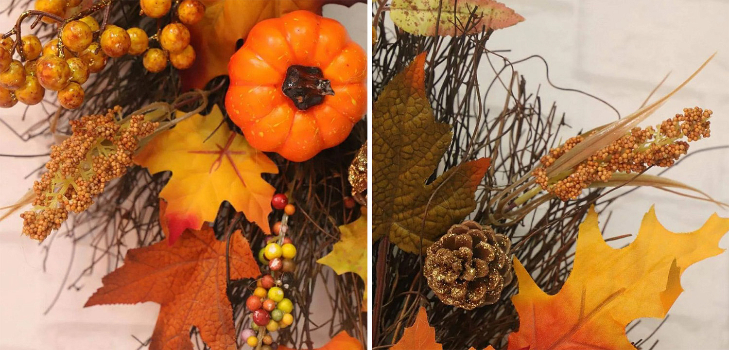Аксессуар на стену Halloween Wreath Аксессуар на стену Halloween Wreath - Loft-Concept в Перми