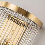 Бра с золотистым основанием и прозрачными трубками Nembus варинант исполнения - 2 | Loft Concept в Перми