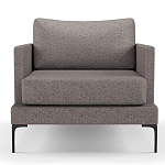 Мебельная ткань Шенилл серый цвет 138 см T4-32 варинант исполнения - 5 | Loft Concept в Перми