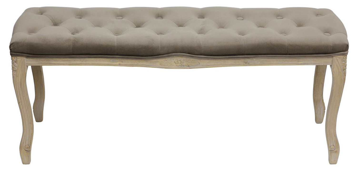 Банкетка French Provence Farmhouse Bench grey Банкетка French Provence Farmhouse Bench grey - Loft-Concept в Перми