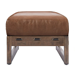 Банкетка Duncan винтажная коричневая кожа варинант исполнения - 2 | Loft Concept в Перми