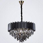 Люстра с хрустальными подвесками Blake Metal Crystal Chandelier варинант исполнения - 2 | Loft Concept в Перми