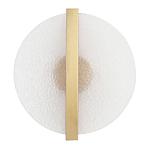 Бра с белым матовым стеклянным плафоном круглой формы Soft Glow Harmony варинант исполнения - 1 | Loft Concept в Перми