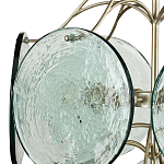 Люстра с каскадом из круглых декоративных элементов Discs of Light варинант исполнения - 1 | Loft Concept в Перми