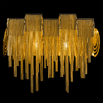 Бра с металлическими дугами и цепочками 33 см Atlantis Chain варинант исполнения - 10 | Loft Concept в Перми