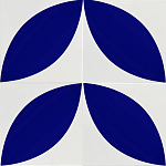 Дизайнерская плитка с узором Лепесток варинант исполнения - 2 | Loft Concept в Перми