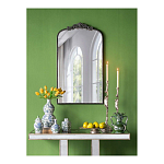 Ваза фигурная с сине-зелеными узорами распустившихся цветов Blossoming Spring варинант исполнения - 5 | Loft Concept в Перми