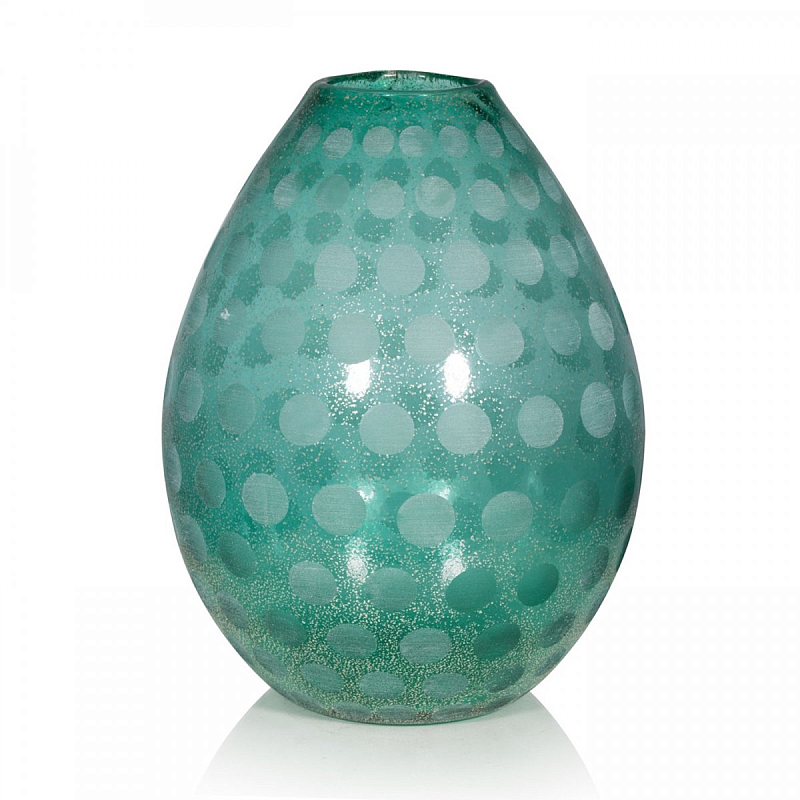 Ваза Turquoise Peas Бирюзовый Ваза Turquoise Peas Бирюзовый в Перми | Loft Concept