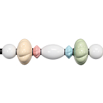 Подвесной светильник линейный с керамическими элементами 24W LED Fragrant Light варинант исполнения - 5 | Loft Concept в Перми