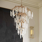 Бра настенное высокое из стеклянных трубочек Gladia варинант исполнения - 4 | Loft Concept в Перми