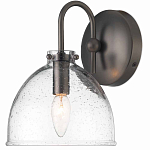 Бра с куполообразным прозрачным плафоном Glass Dome with Seeds варинант исполнения - 2 | Loft Concept в Перми