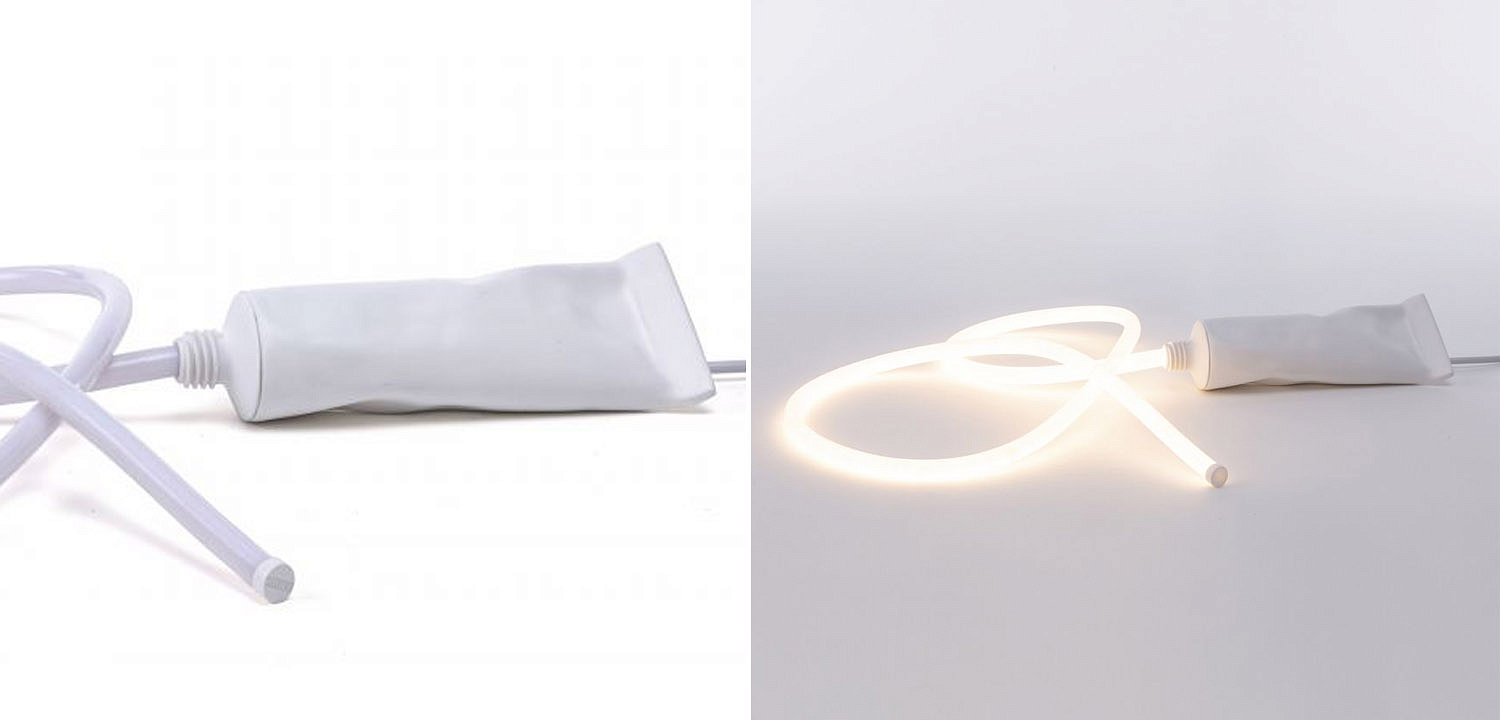 Настольная лампа Seletti Daily Glow Toothpaste Настольная лампа Seletti Daily Glow Toothpaste - Loft-Concept в Перми