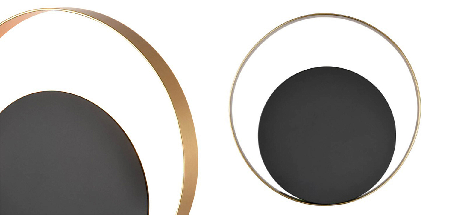 Бра Globo Ocular Sconce Circle Black 26 Бра Globo Ocular Sconce Circle Black 26 - Loft-Concept в Перми