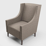 Мебельная ткань Шенилл коричневый цвет 142 см T4-56 варинант исполнения - 7 | Loft Concept в Перми