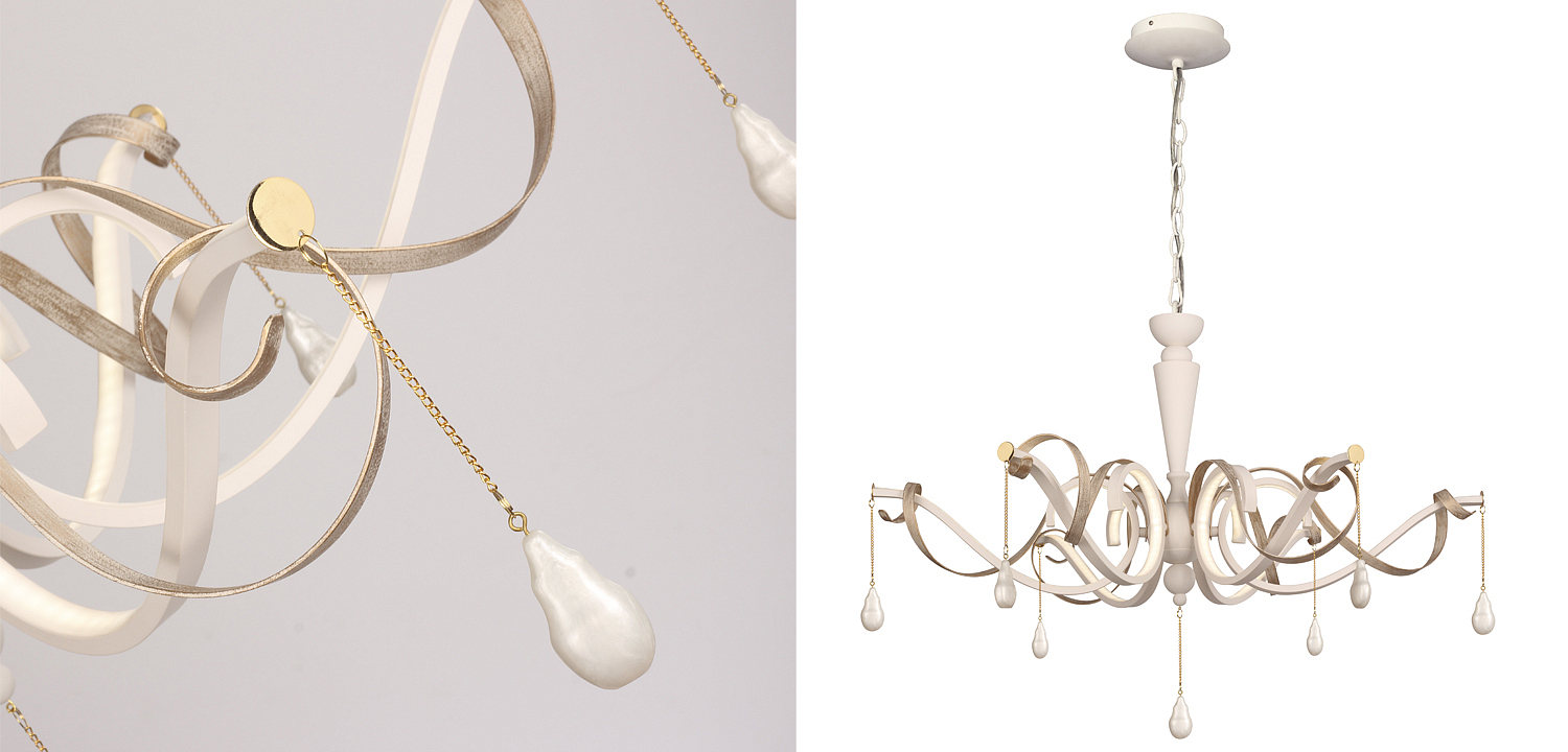 Люстра Morris Chandelier white Люстра Morris Chandelier white - Loft-Concept в Перми