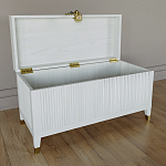 Большой дизайнерский Сундук Elsa Dreams White варинант исполнения - 2 | Loft Concept в Перми