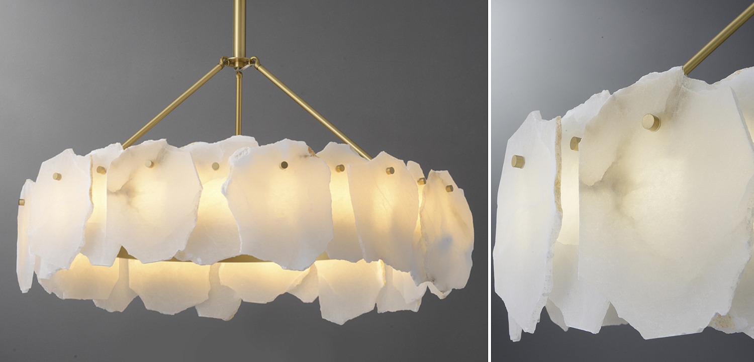 Люстра Lucretia Marble Round Chandelier Люстра Lucretia Marble Round Chandelier - Loft-Concept в Перми