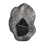 Бра с волнообразным стеклянным плафоном и вставкой из мрамора Liquid Stone варинант исполнения - 11 | Loft Concept в Перми