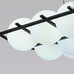 Люстра подвесная с 9-ю плафонами в форме шара Yarvi варинант исполнения - 3 | Loft Concept в Перми