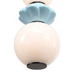 Подвесной светильник фигурный с керамическими элементами 24W LED Fragrant Light варинант исполнения - 5 | Loft Concept в Перми