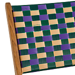 Кресло низкое из массива тика Barbados варинант исполнения - 4 | Loft Concept в Перми