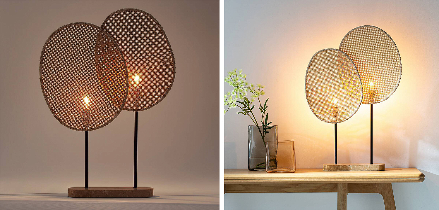 Настольная лампа Wicker Leaves Table lamp Настольная лампа Wicker Leaves Table lamp - Loft-Concept в Перми