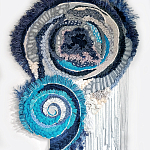 Текстильный Арт-объект ручной работы Galaxy варинант исполнения - 3 | Loft Concept в Перми