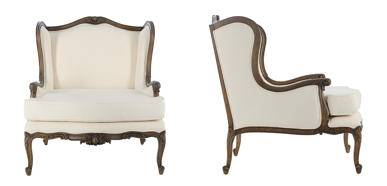 Кресло French Provence Armchair Fabrice Кресло French Provence Armchair Fabrice - Loft-Concept в Перми