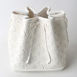 Кашпо в виде сумки  Bag Vase White Louis варинант исполнения - 1 | Loft Concept в Перми