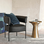 Приставной столик из латуни Grant Brass Side Table варинант исполнения - 5 | Loft Concept в Перми