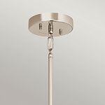 Подвесной светильник с рифленым стеклянным плафоном в форме шара Kichler варинант исполнения - 8 | Loft Concept в Перми