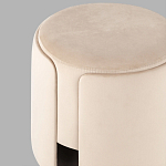 Пуф Alice Poof Beige Бежевый велюр варинант исполнения - 3 | Loft Concept в Перми