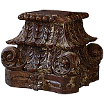 Подсвечник из массива тика Antique Candle Holder варинант исполнения - 1 | Loft Concept в Перми