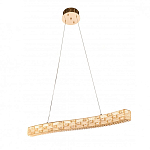 Люстра волнистой формы с текстурной огранкой Reflection of Reality варинант исполнения - 1 | Loft Concept в Перми