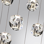 Люстра каскадня с 27-ю прозрачными шарообразными подвесами Bubbles Bocci варинант исполнения - 6 | Loft Concept в Перми