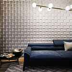 Гипсовая 3D Панель M-34 варинант исполнения - 2 | Loft Concept в Перми